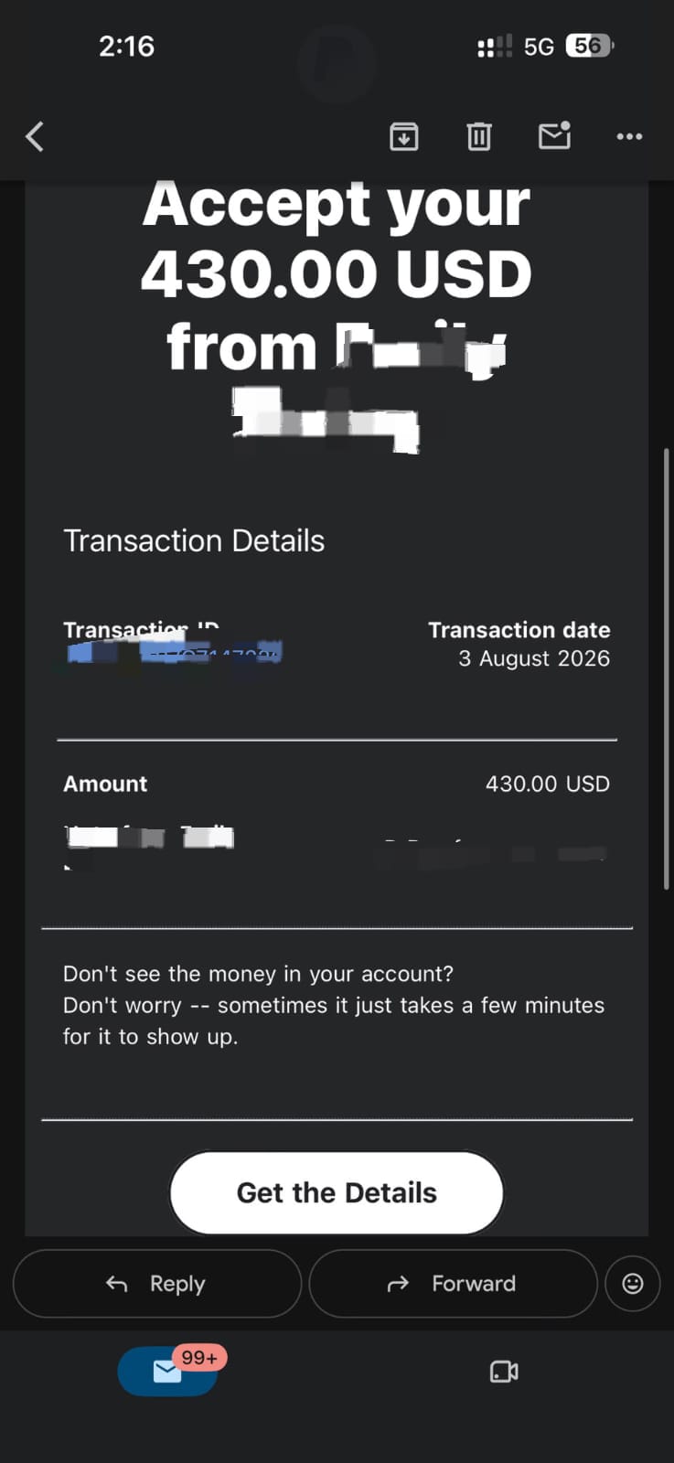 Student earnings screenshot 49