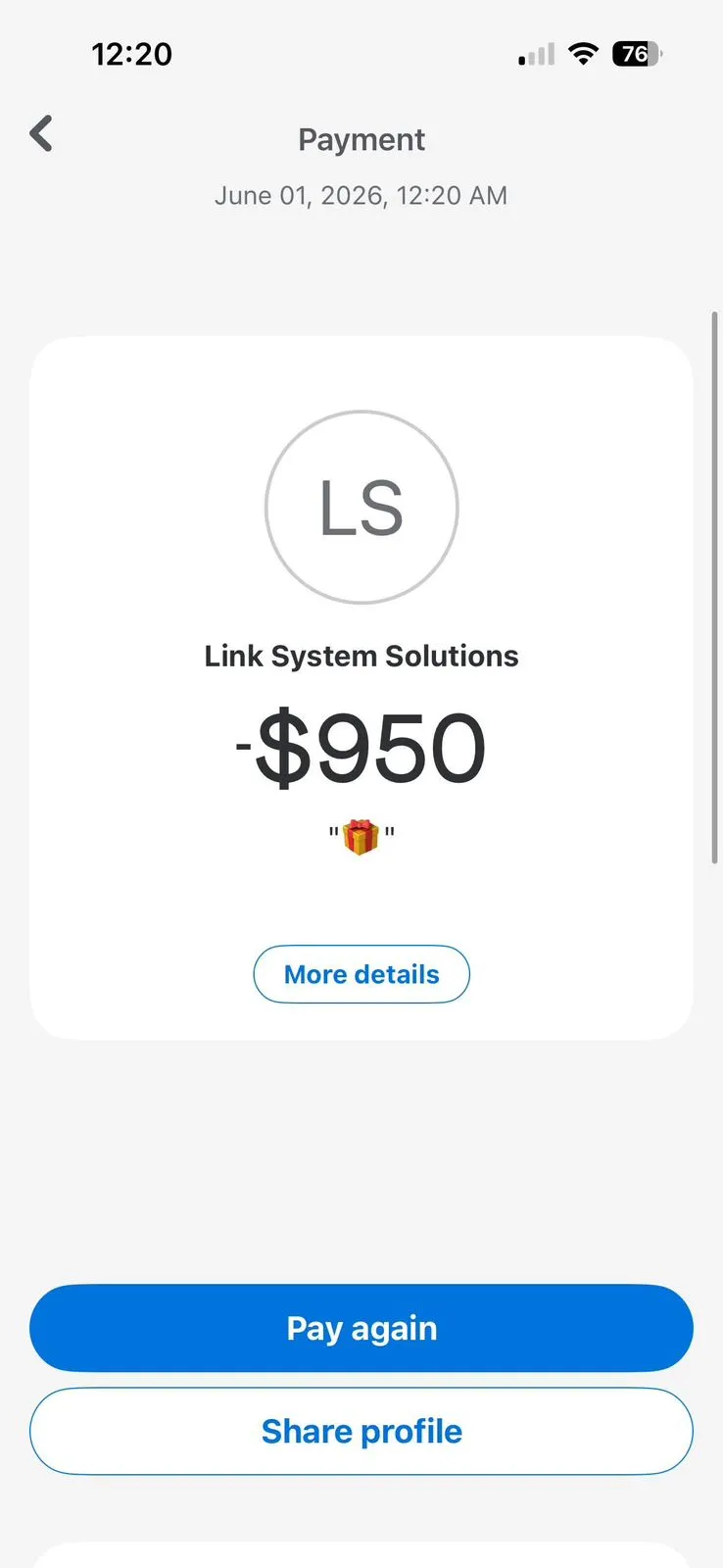 Student earnings screenshot 3